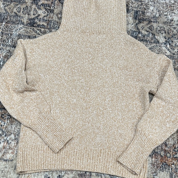 LOFT Tan Cowl Neck Sweater (Varley Dupe) - Picture 5 of 5